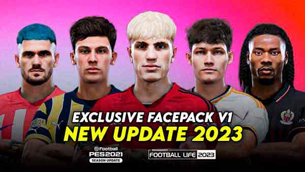 PES 2021 Exclusive Facepack 2023 v1