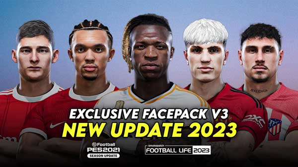 PES 2021 Exclusive Facepack 2023 v3