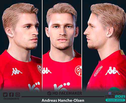 PES 2021 Face Andreas Hanche-Olsen