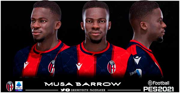 PES 2021 Face Musa Barrow