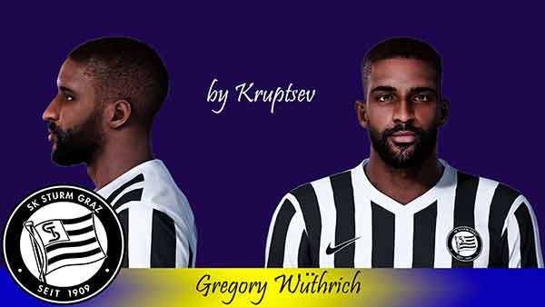 PES 2021 Gregory Wüthrich Face