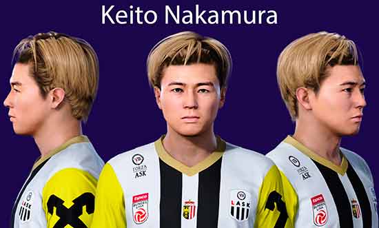 PES 2021 Keito Nakamura Face