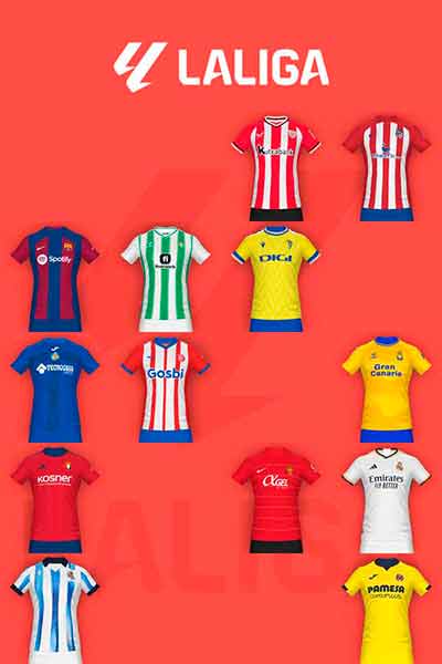 PES 2021 La Liga EA Sports Kits 2023 (PNG)