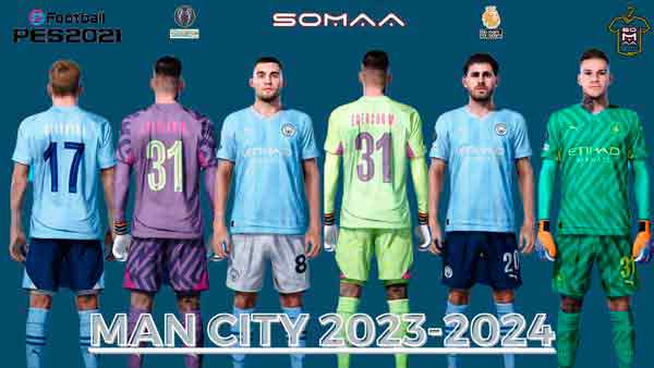 PES 2021 Manchester City Kits #01.07.23