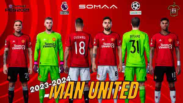 PES 2021 Manchester United Kits #01.07.23