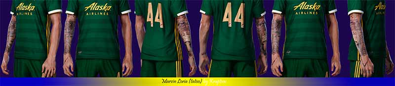 PES 2021 Marvin Loría Tattoo