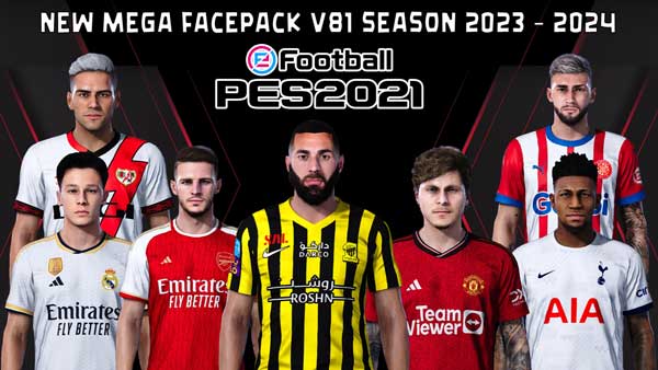 PES 2021 Mega Facepack v81