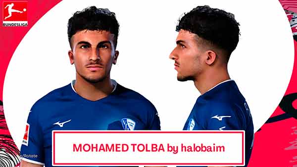 PES 2021 Mohammed Tolba Face by halobaim, patches and mods
