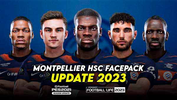 PES 2021 Montpellier HSC Facepack 2023