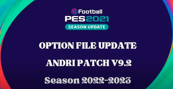 PES 2021 OF Update Andri Patch 2023 v9.2