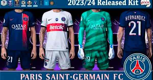 PES 2021 Paris Saint-Germain Kits #28.07.23