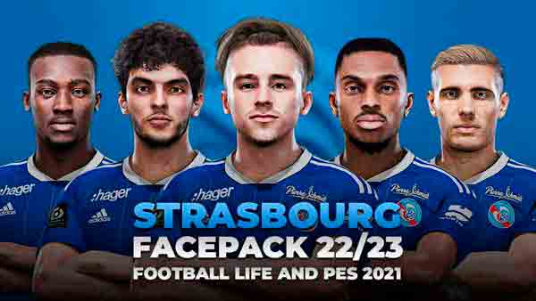 PES 2021 RC Strasbourg Facepack 2023