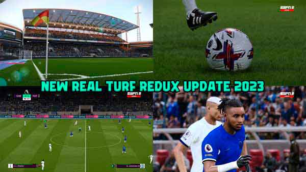 PES 2021 Real Turf Redux Update v3