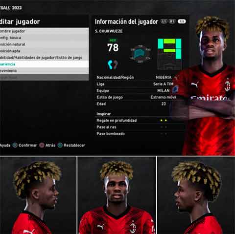 PES 2021 Samuel Chukwueze (AC Milan)