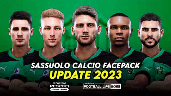 PES 2021 Sassuolo Calcio Facepack 2023