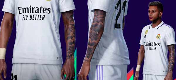 PES 2021 Tattoo Rodrygo from FIFA 23