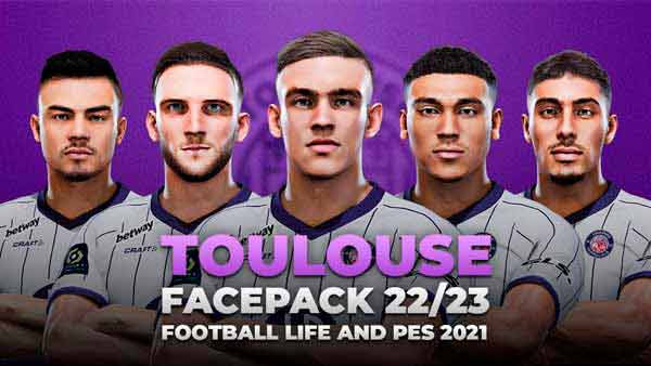 PES 2021 Toulouse FC Facepack 2023