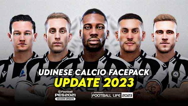 PES 2021 Udinese Calcio Facepack 2023