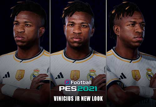 PES 2021 Vinicius Junior Face 2023