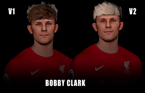 PES 2017 Bobby Clark Face