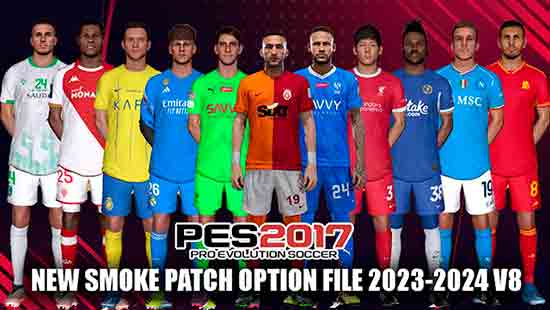 PES 2017 Smoke Patch17 v4 OF #22.08.23