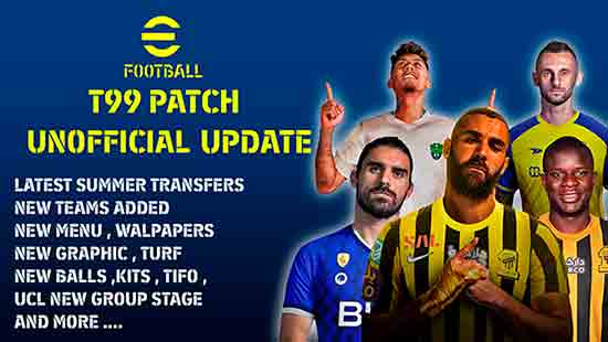 PES 2017 t99 Patch v13.2 Update (Unofficial)