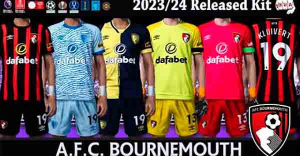 PES 2021 AFC. Bournemouth Kits #21.08.23