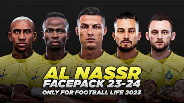 PES 2021 Al Nassr Facepack 2023/24
