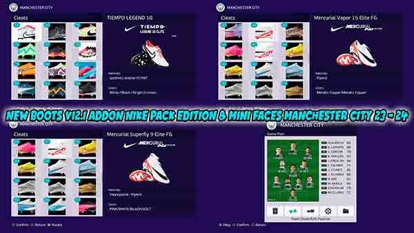 PES 2021 Boots v12.1 (Nike Edition 2023)
