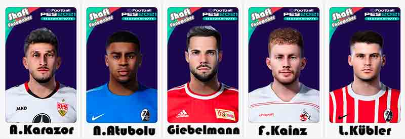PES 2021 Bundesliga Facepack v1