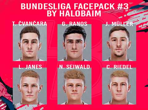 PES 2021 Bundesliga Facepack v3