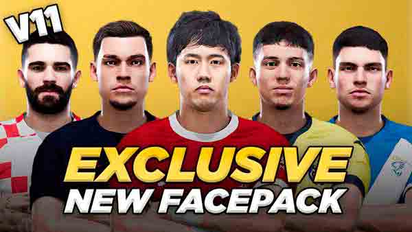 PES 2021 Exclusive Facepack V11 Update 2023
