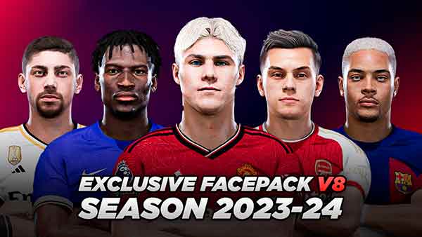 PES 2021 Exclusive Facepack v8