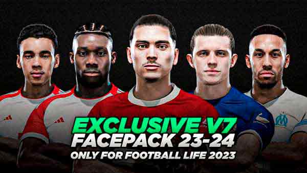 PES 2021 Exclusive v7 Facepack 2023