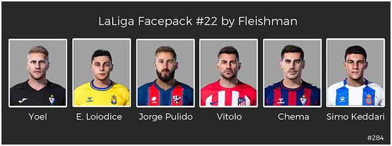 PES 2021 La Liga Facepack v22
