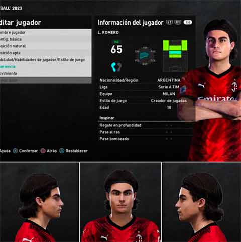 PES 2021 Luka Romero (AC Milan)