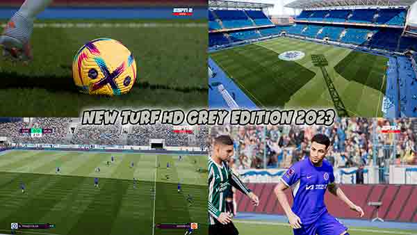PES 2021 New Turf HD Grey Edition 2023