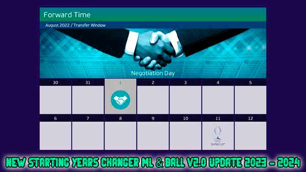 PES 2021 Starting Year Changer ML & BAL 2023