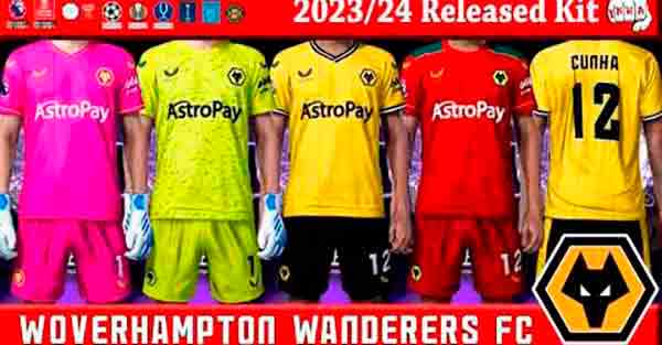 PES 2021 Wolverhampton FC Kits #31.07.23