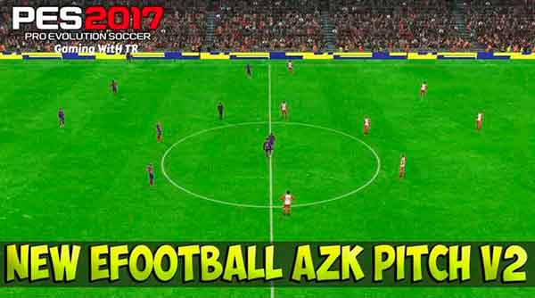 PES 2017 New eFootball AZK Pitch v2