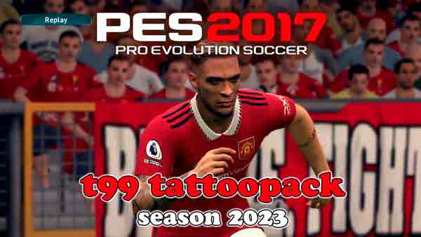PES 2017 Tattoopack t99 Patch 2023