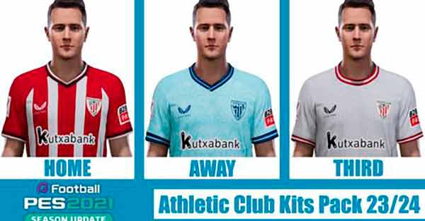 PES 2021 Athletic Bilbao Kitpack 2023/24