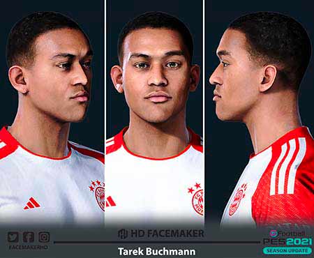 PES 2021 Face Tarek Buchmann