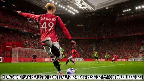 PES 2021 Gameplay Realistic eFootball 2024