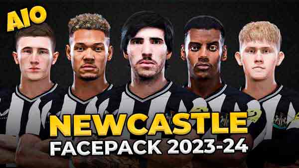PES 2021 Newcastle United Facepack 2023
