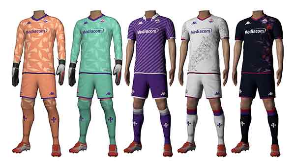PES 2021 ACF Fiorentina Kits #17.10.23