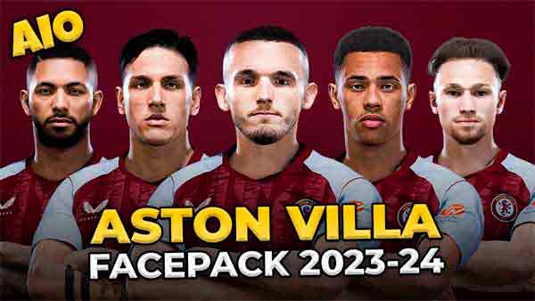 PES 2021 Aston Villa Facepack Season 2023