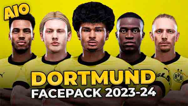 PES 2021 Borussia Dortmund Faces 2024