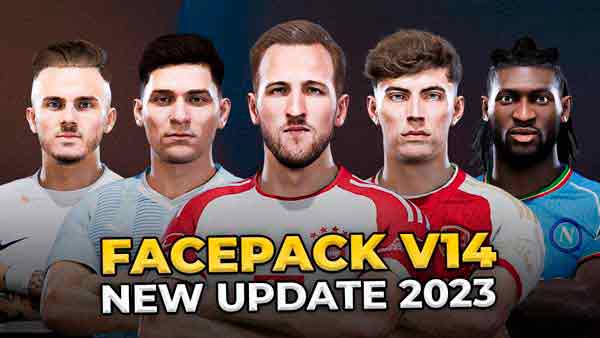 PES 2021 Exclusive Facepack v14
