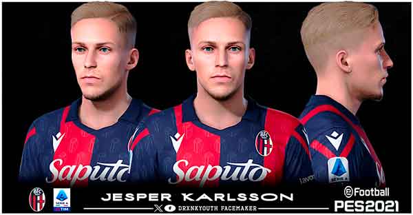 PES 2021 Face Jesper Karlsson